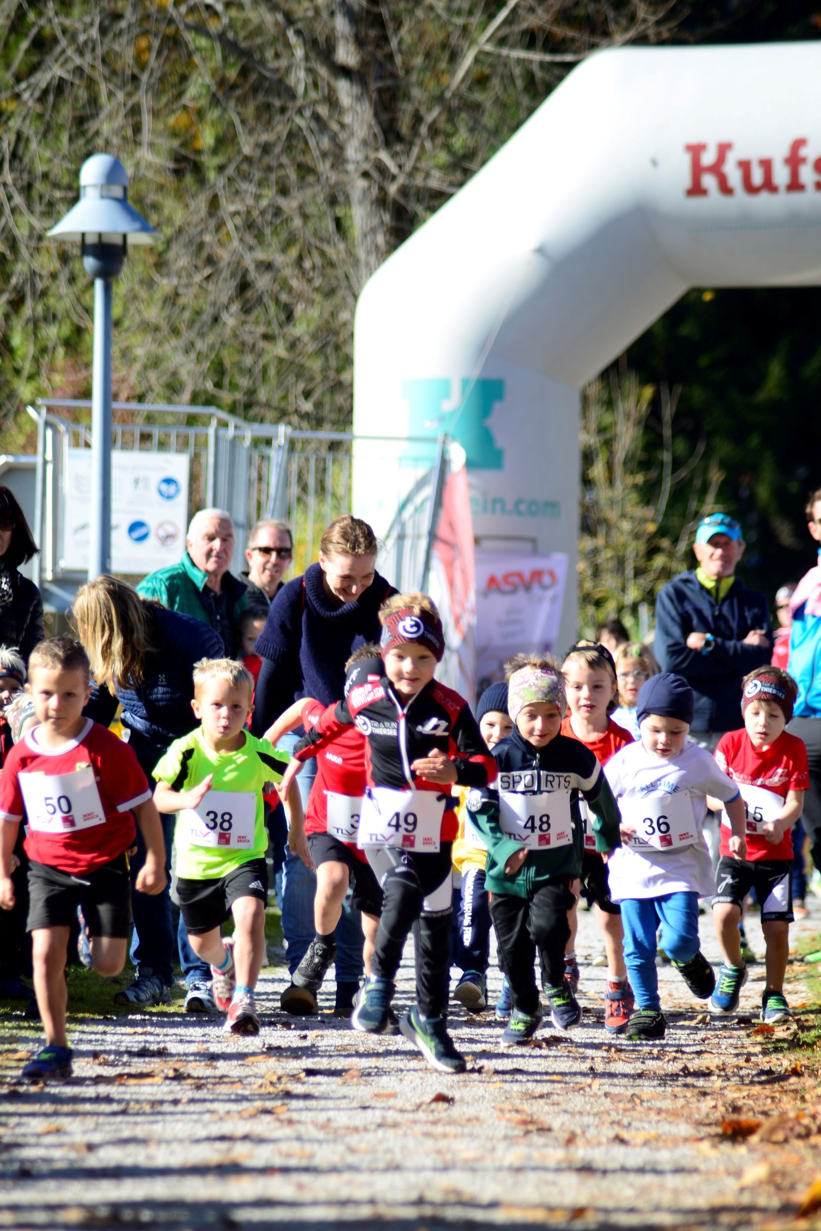 1 Triathlon Thiersee Schwimmstrecke