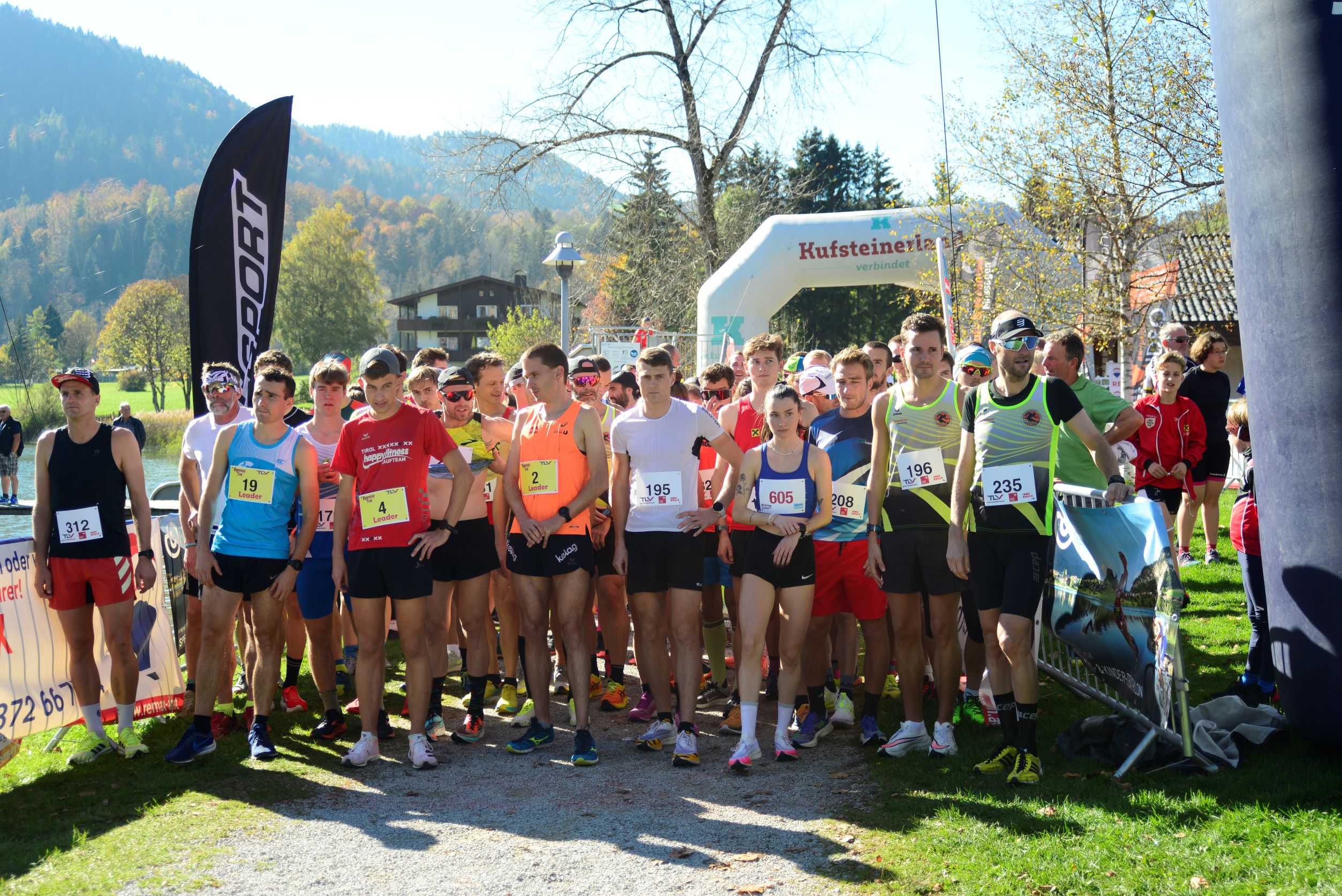 Crosslauf Tiroler Meisterschaft Start und Ziel