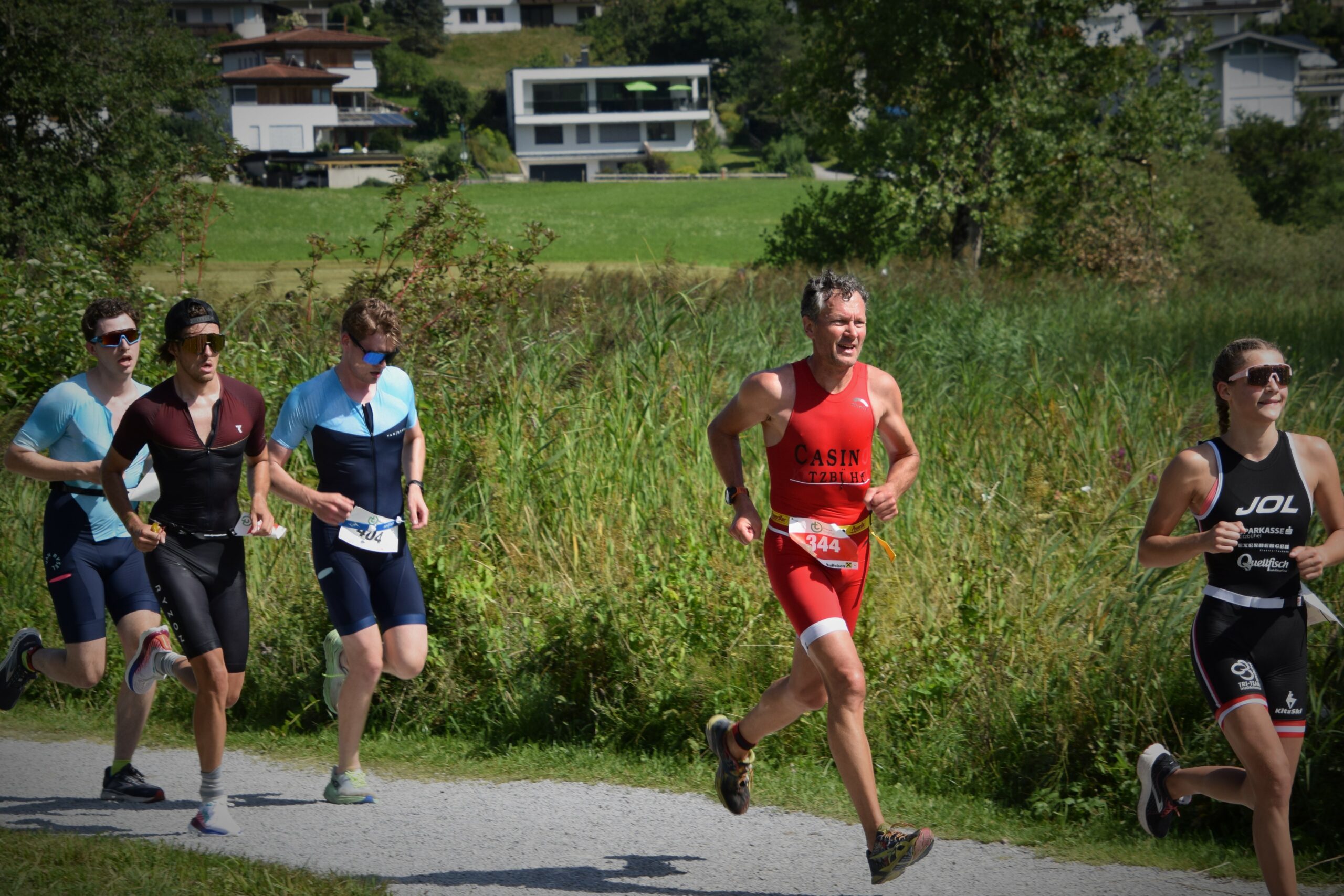 DSC_0433 Laufstrecke Triathlon Thiersee