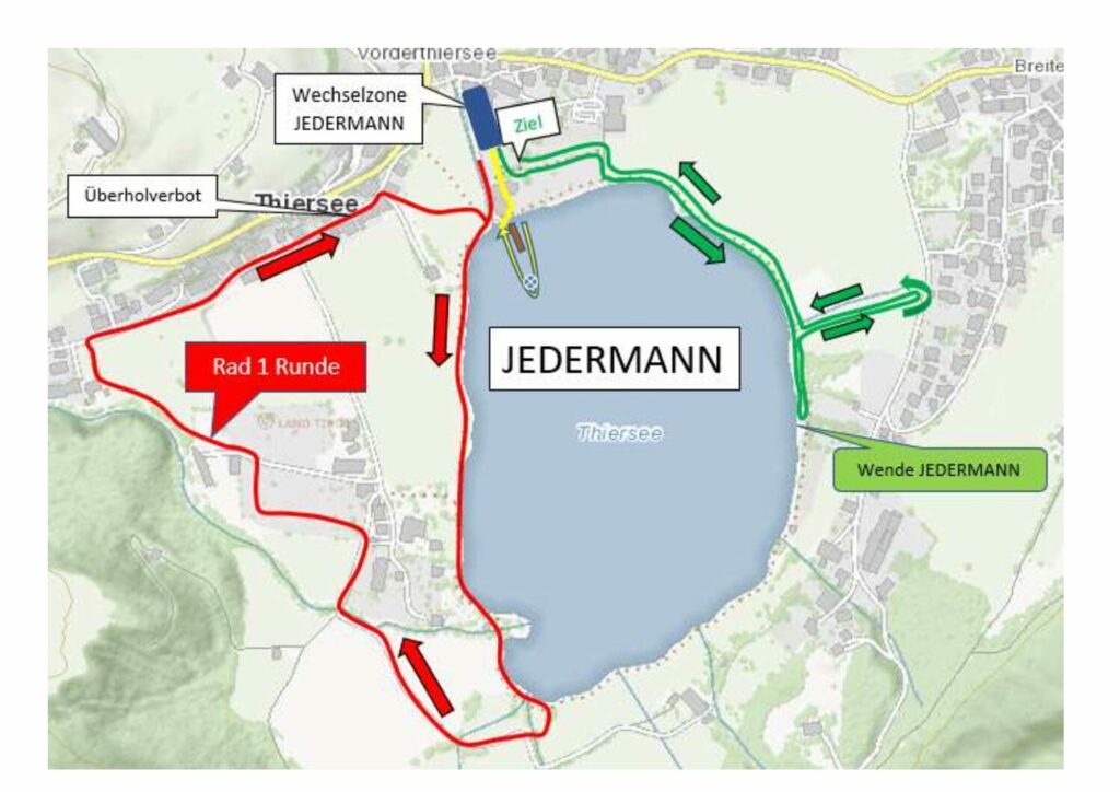 Triathlon Thiersee Jedermanntriathlon