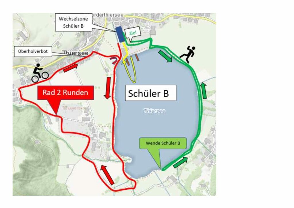 Triathlon Thiersee Schüler B und Jedermanntriathlon